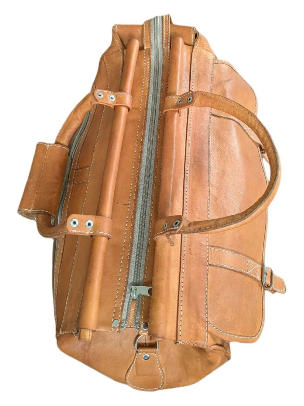 Sergios Collection - Leather Overnight/Weekender bag